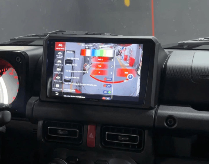 Màn JetekPro kèm camera 360 Suzuki Jimny